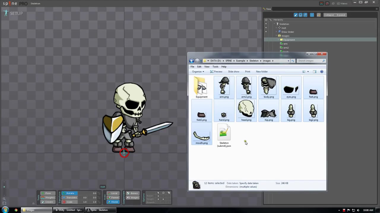 spine2d attachments colliders spine2d attachments colliders