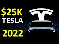 $25K Tesla EV: New Battery Tech, Suppliers Chosen + 2022 Delivery?