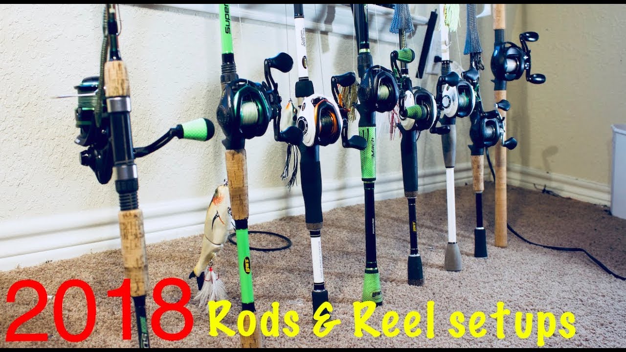 2018 Kayak Rod & Reel setups YouTube