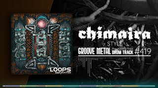 Groove Metal Drum Track / Chimaira Style / 90 bpm