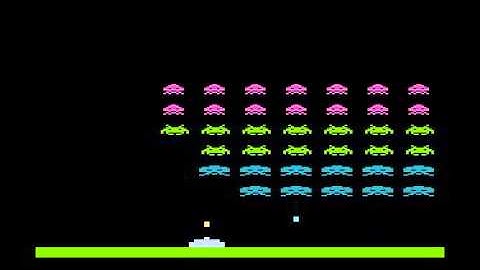 Invaders - Atari game for NOMAM BASIC Contest 2016