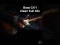 Boss GX-1 - Clean - Full Mix Demo #bossgx1 #bosspedals #stratocaster #fender #squier #guitars