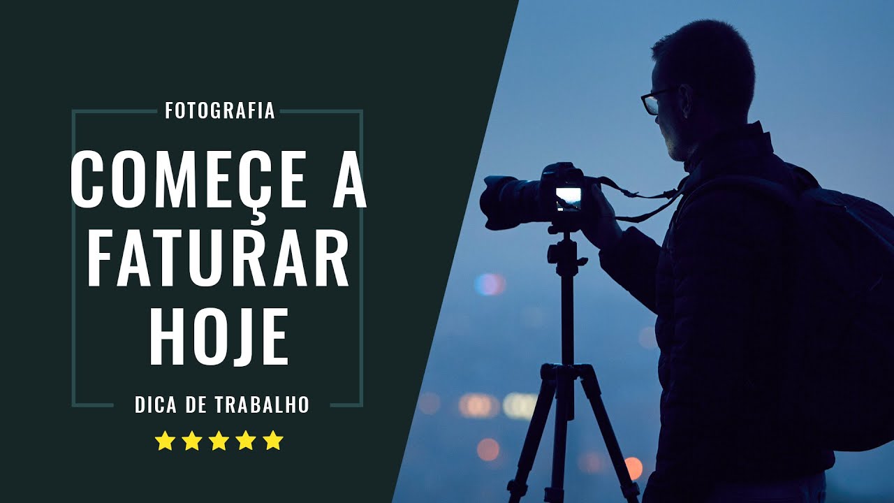 COMO GANHAR DINHEIRO NA FOTOGRAFIA JÁ - Um tipo de trabalho que ninguém comenta.