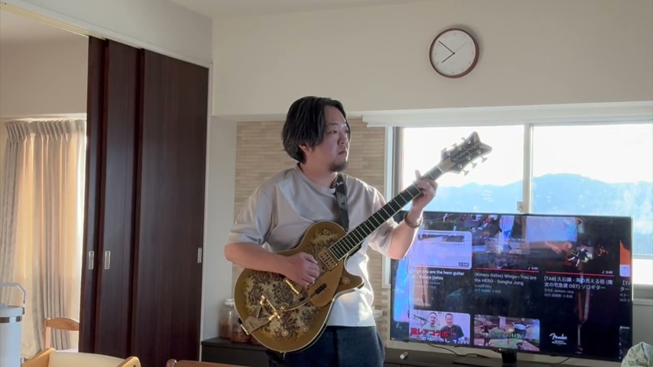 ド派手なグレッチが気持ちいい(TAB譜あり)