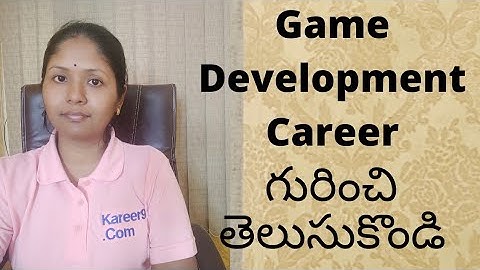 Games Development Career Path (Telugu) | Pashams