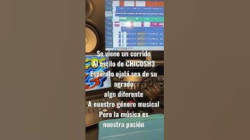 Próximamente corrido al estilo chicosh3 espéralo