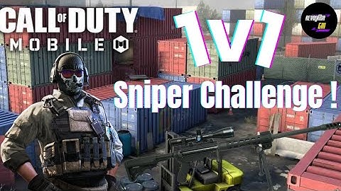 Call Of Duty Mobile 1v1 "Sniper Challenge @RevolatorGM vs Random Player" Part-1 🔥 | Revolator GM |