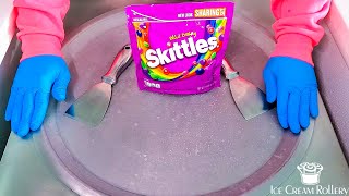 Skittles Ice Cream Rolls | Wild Berry