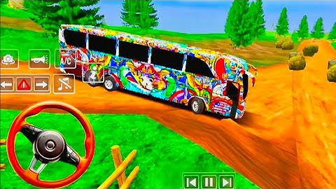 Coach Bus Simulator India Off-road Driving Bus Game | New Update 2025 Full Gameplay Video Part #66🔥🥰