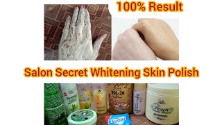 Whitening Skin Polish | Saloon Secret | How to Bleach Your Face | At Home | September 30, 2023
