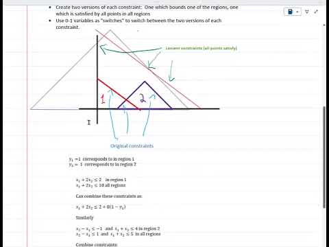 Explanation of alternative constraints (Section 6.2)