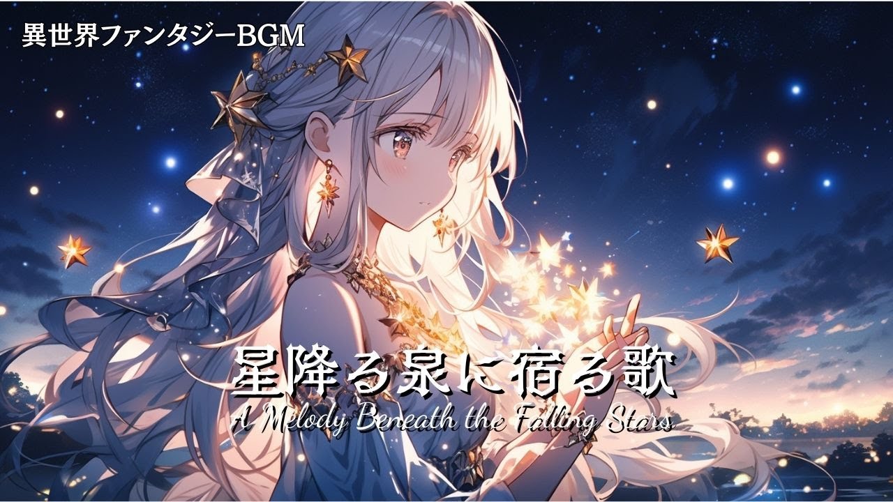 星降る泉に宿る歌｜A Melody Beneath the Falling Stars【癒しのケルトBGM / Celtic Fantasy Music】