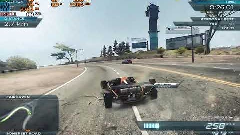 Need for Speed™ Most Wanted 2012 Straight To The Point 1:00.85