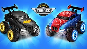 Merge Truck: Monster Truck Max Level Gameplay #3 Android IOS
