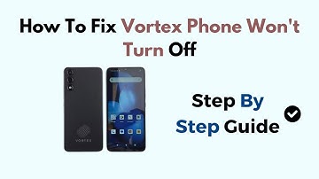 How To Fix Vortex Phone Won