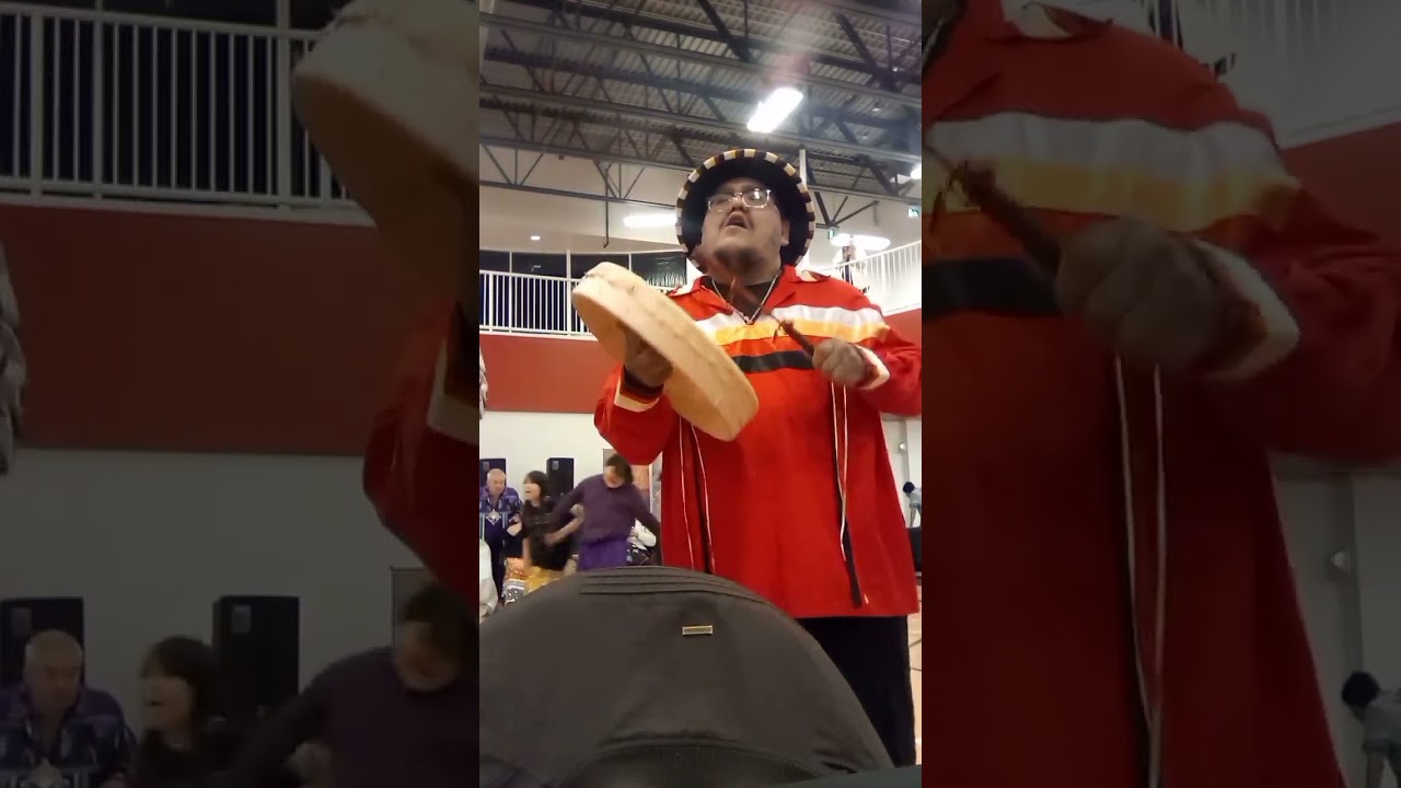 RedCree jamming with Northern Cree in NCN rounddance 2k25