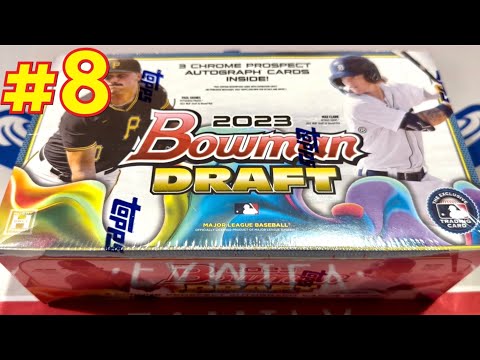 2023 BOWMAN DRAFT JUMBO BOX TWO FIRST ROUND PICK AUTOS Top 40 Countdown