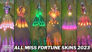 All Miss Fortune Skins 2023 Comparison Wild Rift