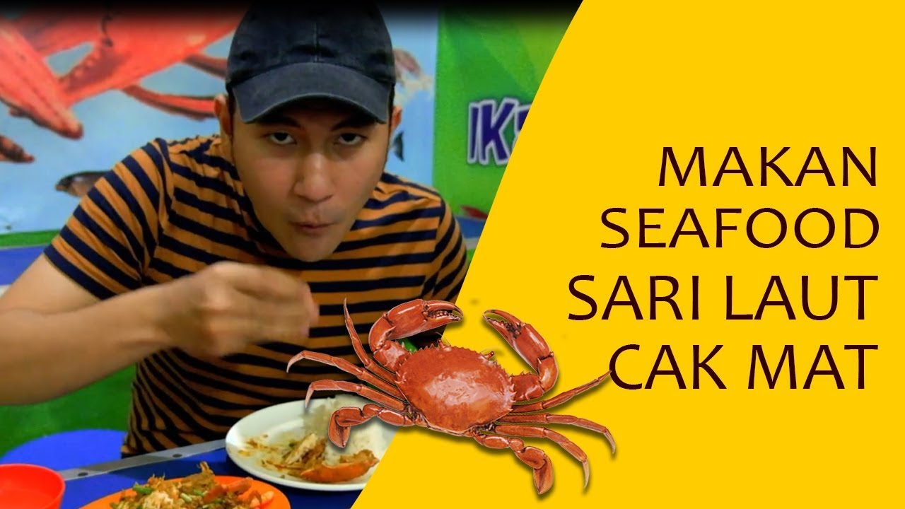 Makan Seafood di Sari Laut Cak Mat Gresik 