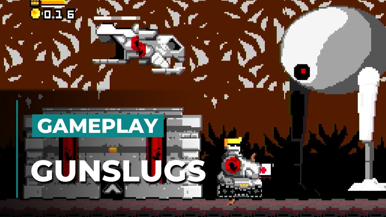 Gunslugs (Sega Genesis) / Short Gameplay