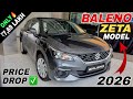 New Updated Maruti Baleno Zeta Model Most VFM 2026 ✅ Features | Baleno On Road Price | Review