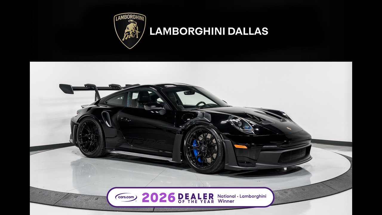 未使用級✨2025✨セオリー　LIGHT BILEN GOTIS PL　ポロ　L 2025 Porsche 911 GT3 RS | Lamborghini Dallas | PS278216 - YouTube