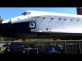 Space Shuttle Endeavour Coliseum drive by
