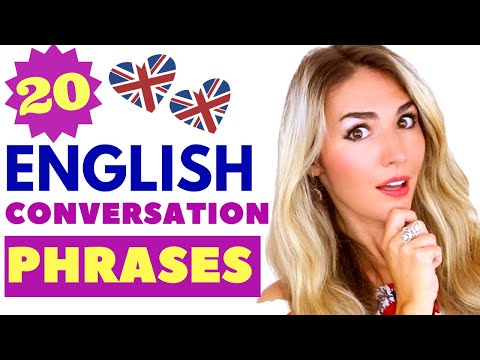 20 ENGLISH CONVERSATION phrases - Improve English Vocabulary #englishconversationphrases