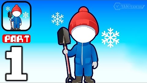 Snow Rush - Gameplay Walkthrough Part 1 Survive in the Snow World (iOS,Android)