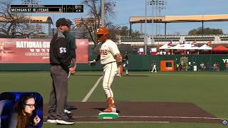 My god Volantis.. - Michigan State vs #3 Texas | Game 3 | 2026 College Baseball Highlights