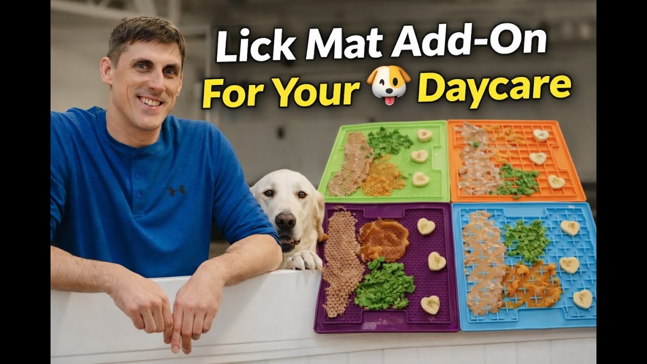 How to Add a Lick Mat Add-On to Your Dog Daycare or Boarding (8 Simple Steps)