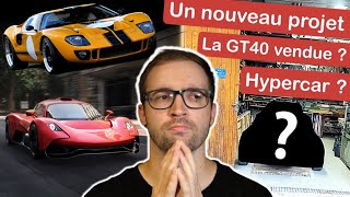 PROJET SECRET ?! Hypercar et GT40 ? Que devient votre constructeur auto de Youtube ?