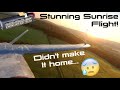 🌅Stunning Sunrise Flight 🔋❌ Didn't Make it Home 😰 Mini Talon FPV with ZOHD Lion Pack