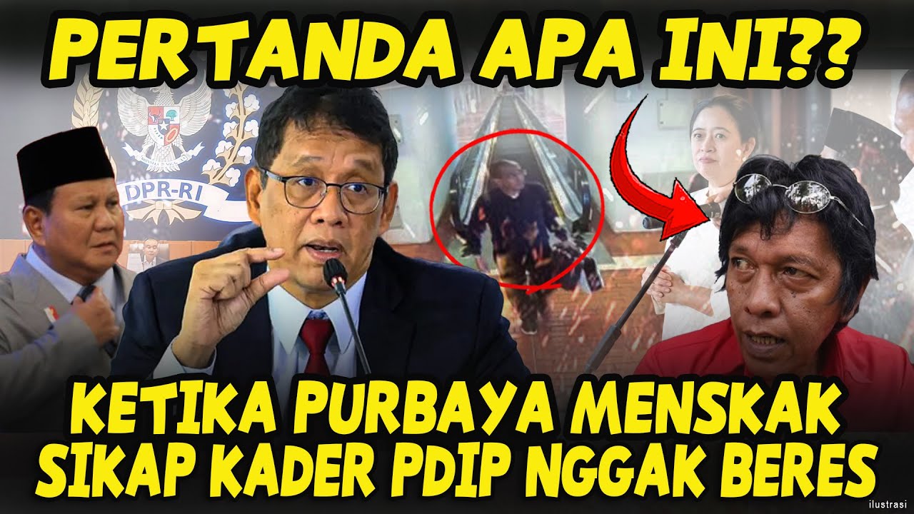 NGGA ADA TAKUT!! PURBAYA BERANI “SKAK” PDIP👉ADIAN NAPITUPULU JAN KURANG AJAR KATAIN LELUCON