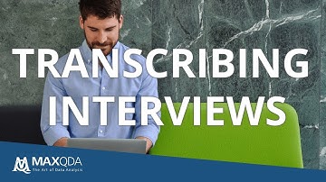 Transcription of Audio and Video in MAXQDA