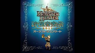 Meownster Hunters, Fire Away!
Monster Hunter Orchestra Concert - Hunting Music Festival 2017 -
Disk 2 Track 08: Meownster Hunters, Fire Away!
Conductor: Hirofumi Kurita
Orchestra: Tokyo Philharmonic Orchestra
Chorus: Voces Tokyo
Guest Performers: HIDE×HIDE (Japanese Instruments) / Daisuke Miyazaki (Guitar)
Composer: Akihiko Narita
Arranger: Tomomichi Takeoka
Sound Director: Tomomichi Takeoka
Recording / Mixing Engineer: Kazuhiko Misumi (TonMeister Studio)
Mixing Studio: TonMeister Studio
Mastering Engineer: Takanari Oyama (Studio O3 Tokyo)
Music Supervision: Reo Uratani (CAPCOM) / Akihiko Narita (CAPCOM) / Marika Suzuki (CAPCOM) / Tadayoshi Makino (SpinSolfa) Meownster Hunters, Fire Away!