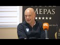 Presskonferens inför bortamatchen mot HSK Zrinjski