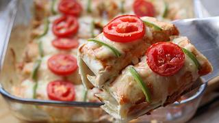 Baked Tortilla Rolls Recipe 😍 Perfect For Dinner