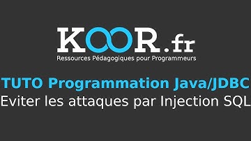 TUTO Java JDBC - Eviter les attaques par Injection SQL