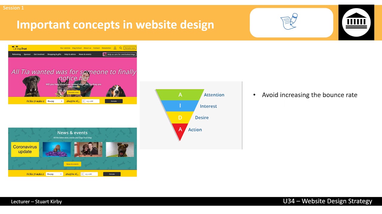BTEC L3 U34 Website Design Strategy - 1 - P1