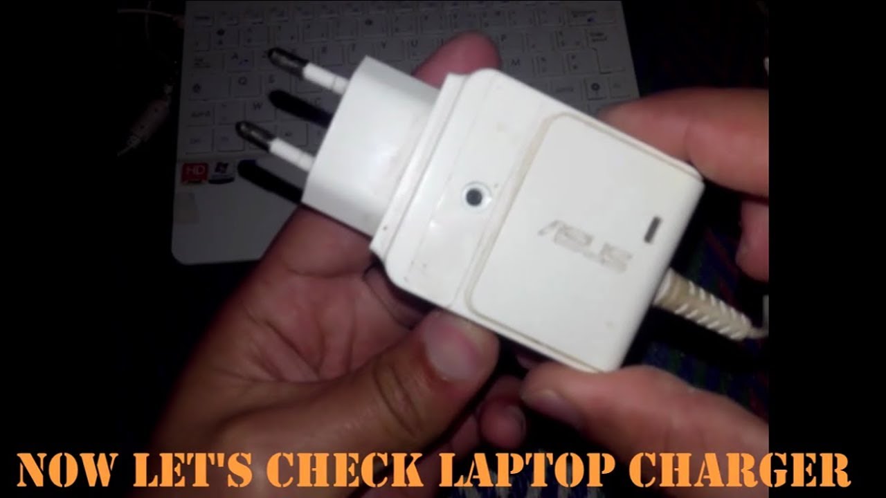 fix asus laptop charger blinking light
