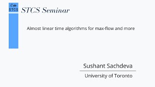 Almost linear time algorithms for max-flow and more