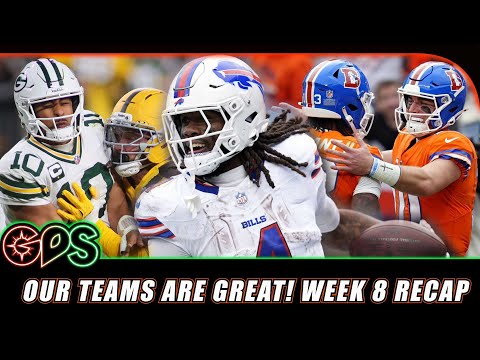 We Might Know Who is Good? NFL Week 8 Recap