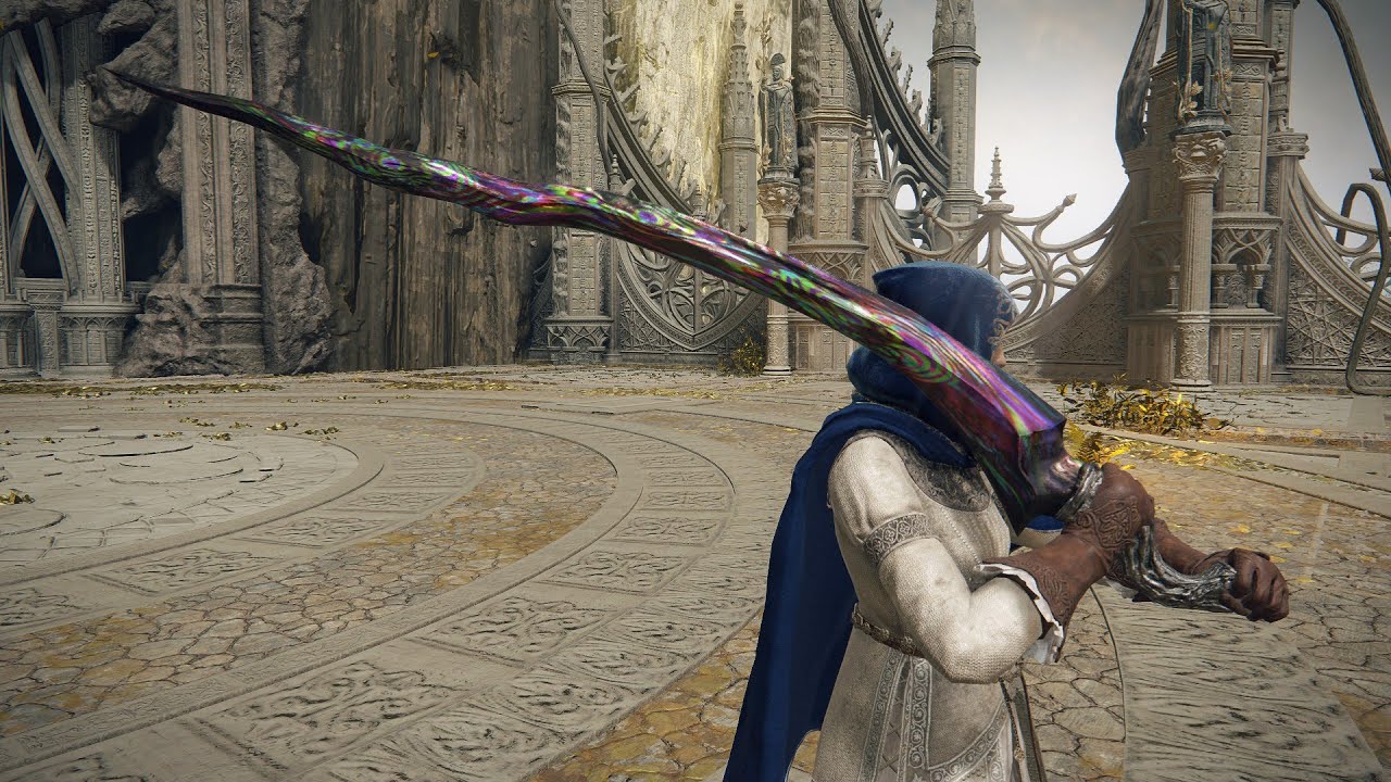 Elden Ring Weapon Showcase Cursed Sword YouTube