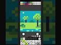 pixel art hutan #pixelart #pixelstudio #art #timelapse