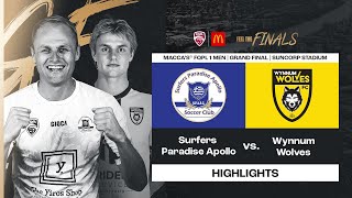 Macca's® FQPL 1 Men Grand Final - Surfers Paradise Apollo vs. Wynnum Wolves Highlights