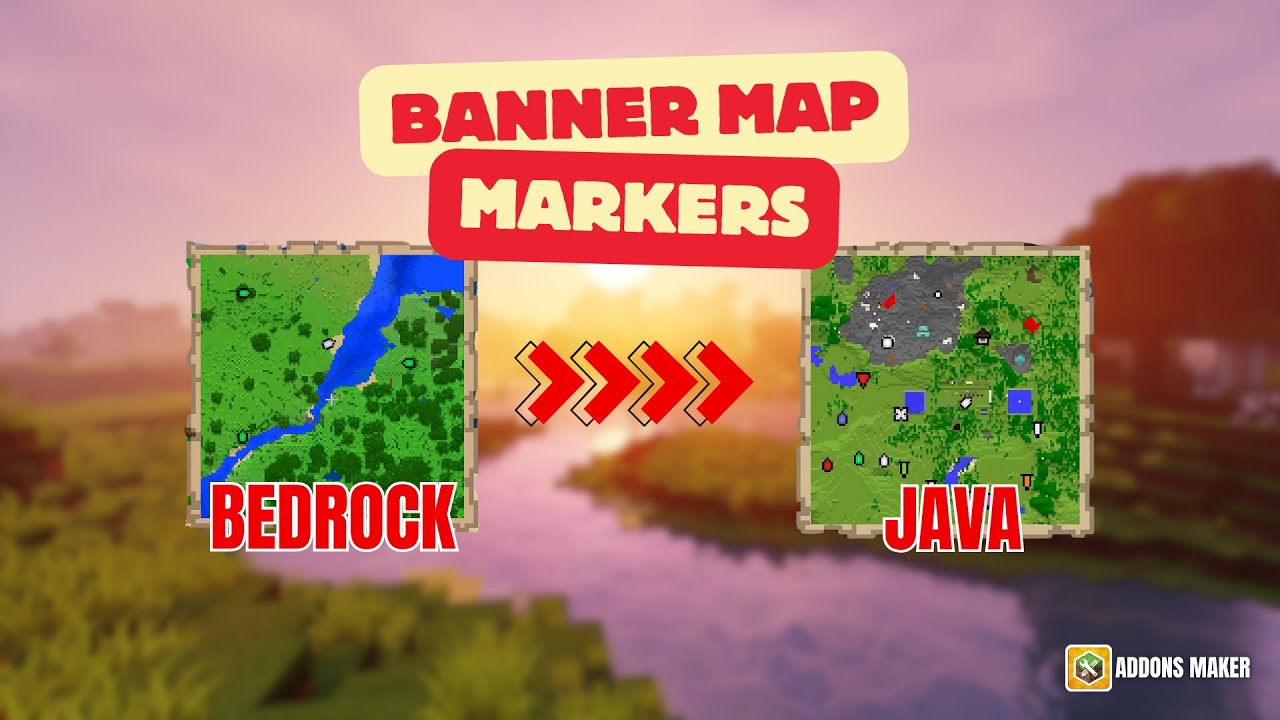 How to place banner map markers for Minecraft 1.21| Similar to Java ...