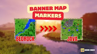 How to place banner map markers for Minecraft 1.21| Similar to Java
