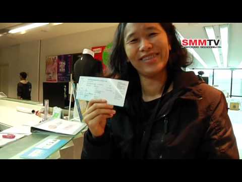 บรรยากาศขายบัตรวอลเลย์บอลไทยเกาหลีใต้ที่ตึกมาลีนนท์ 2560-05-26