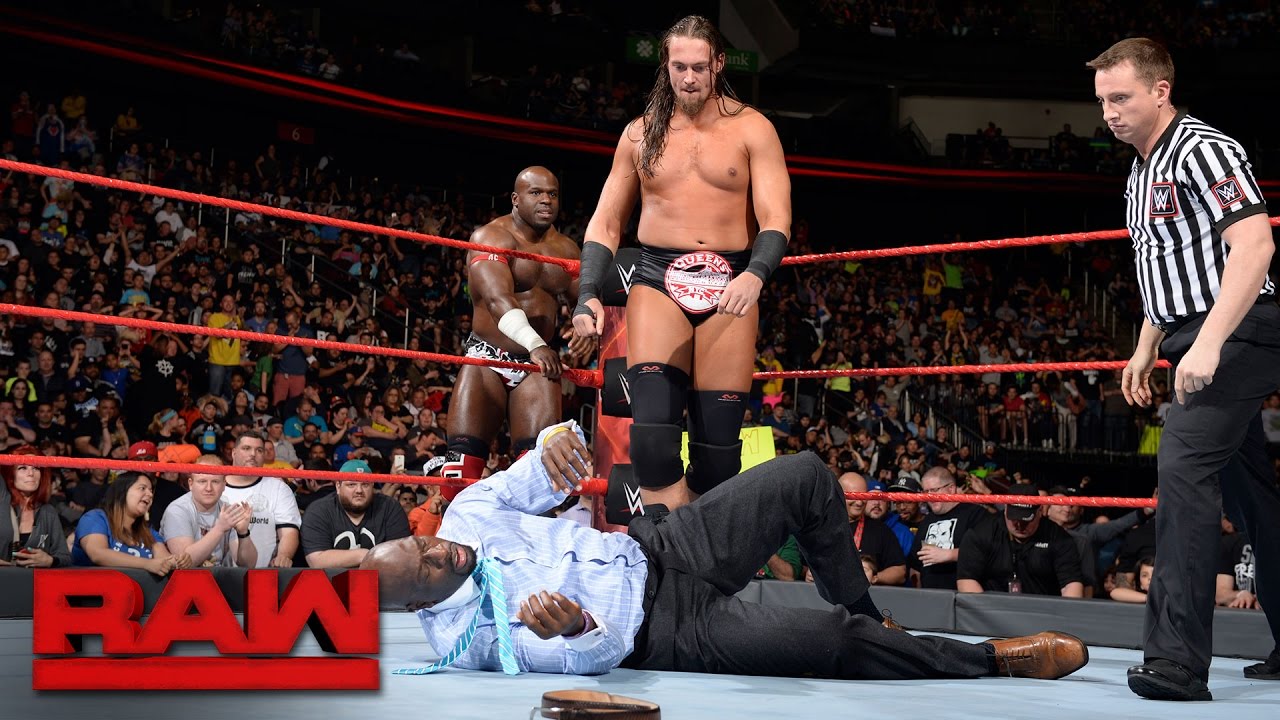Big Cass vs. Titus O'Neil: Raw, May 15, 2017